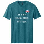 Be Kind. Drink Beer. Pet Dogs. (Men)